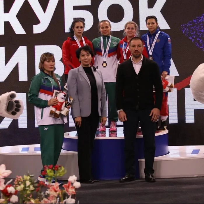 Международные соревнования по вольной борьбе.